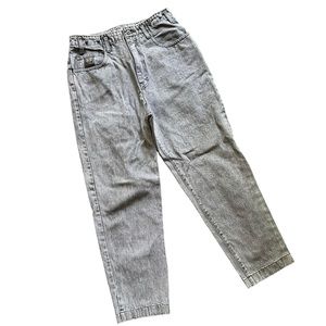 VTG Gray Weathered Blues Western Retro Jeans